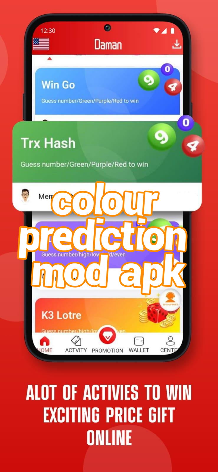 colour prediction mod apk Screenshots
